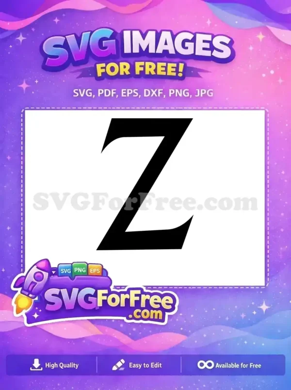 Free Slytherin Letter Z Free Initial Harry Potter Free SVG