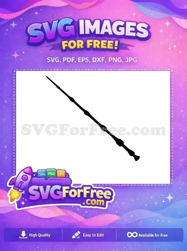 Free Elder Wand Free Powerful Magic Harry Potter Free SVG Free Elder Wand Free Powerful Magic Harry Potter Free SVG