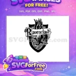 Free Ravenclaw Crest Free Eagle Emblem Harry Potter Free SVG 1 - Instant Download