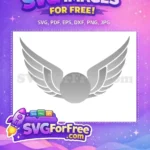 Free Golden Snitch Free Silver Wings Harry Potter Free SVG - Instant Download