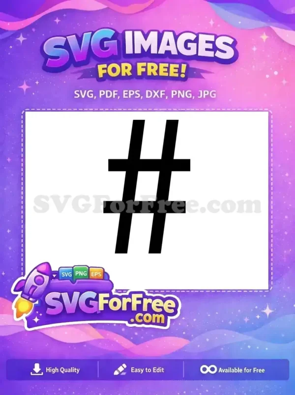 Free Number Sign Free Hash Tag Harry Potter Free SVG Free Number Sign Free Hash Tag Harry Potter Free SVG