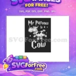 Free Cartoon Cow Bell Free Funny Expression Harry Potter Free SVG - Instant Download