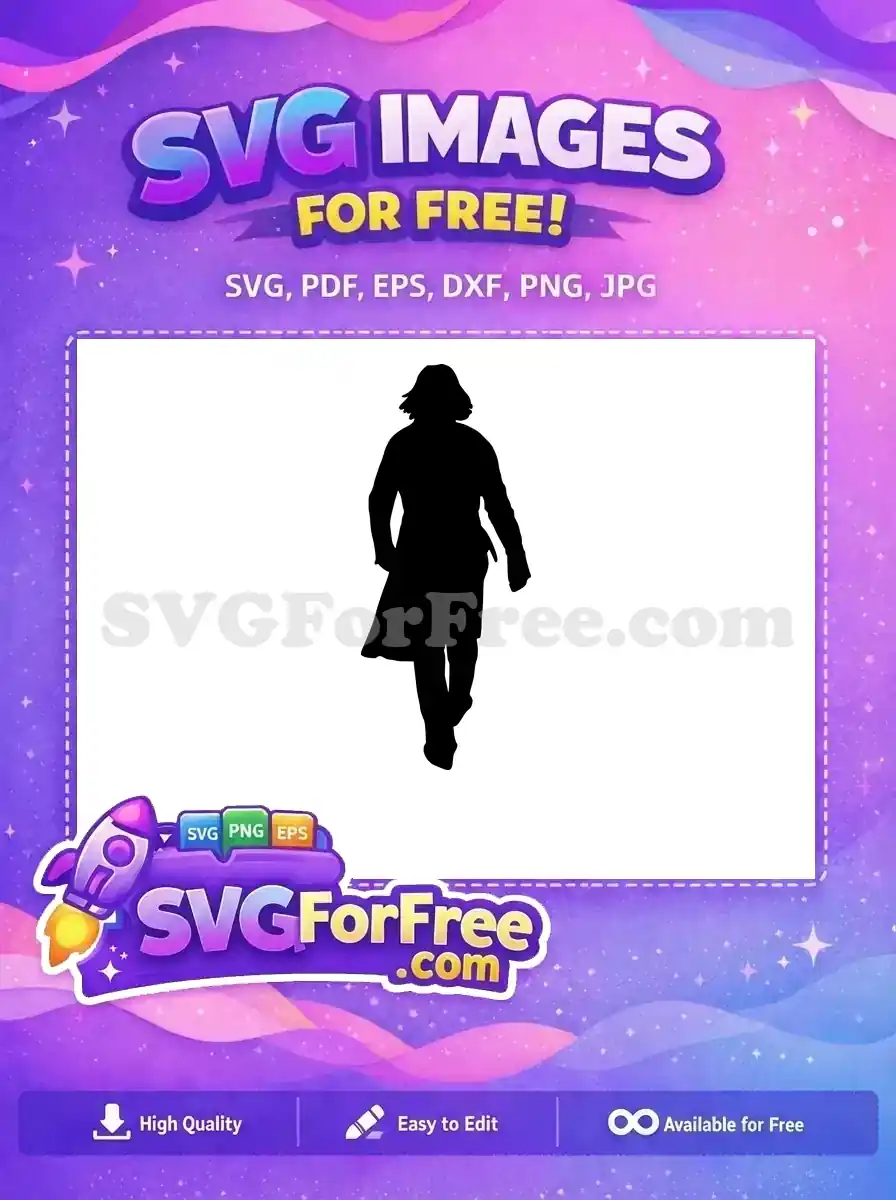 Free Wizard Silhouette Free Robe Figure Harry Potter Free SVG