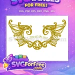 Free Golden Snitch Free Winged Key Harry Potter Free SVG - Instant Download