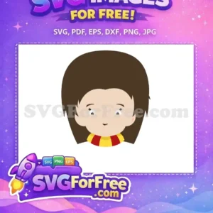 Free Brown Hair Free Gryffindor Scarf Harry Potter Free SVG 1 Free Brown Hair Free Gryffindor Scarf Harry Potter Free SVG 1