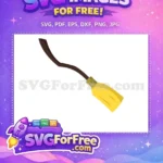Free Golden Snitch Broom Free Flying Harry Potter Free SVG - Instant Download
