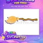 Free Quidditch Broom Free Flying Harry Potter Free SVG 1 - Instant Download