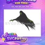 Free Dementor Silhouette Free Green Hands Harry Potter Free SVG 1 - Instant Download