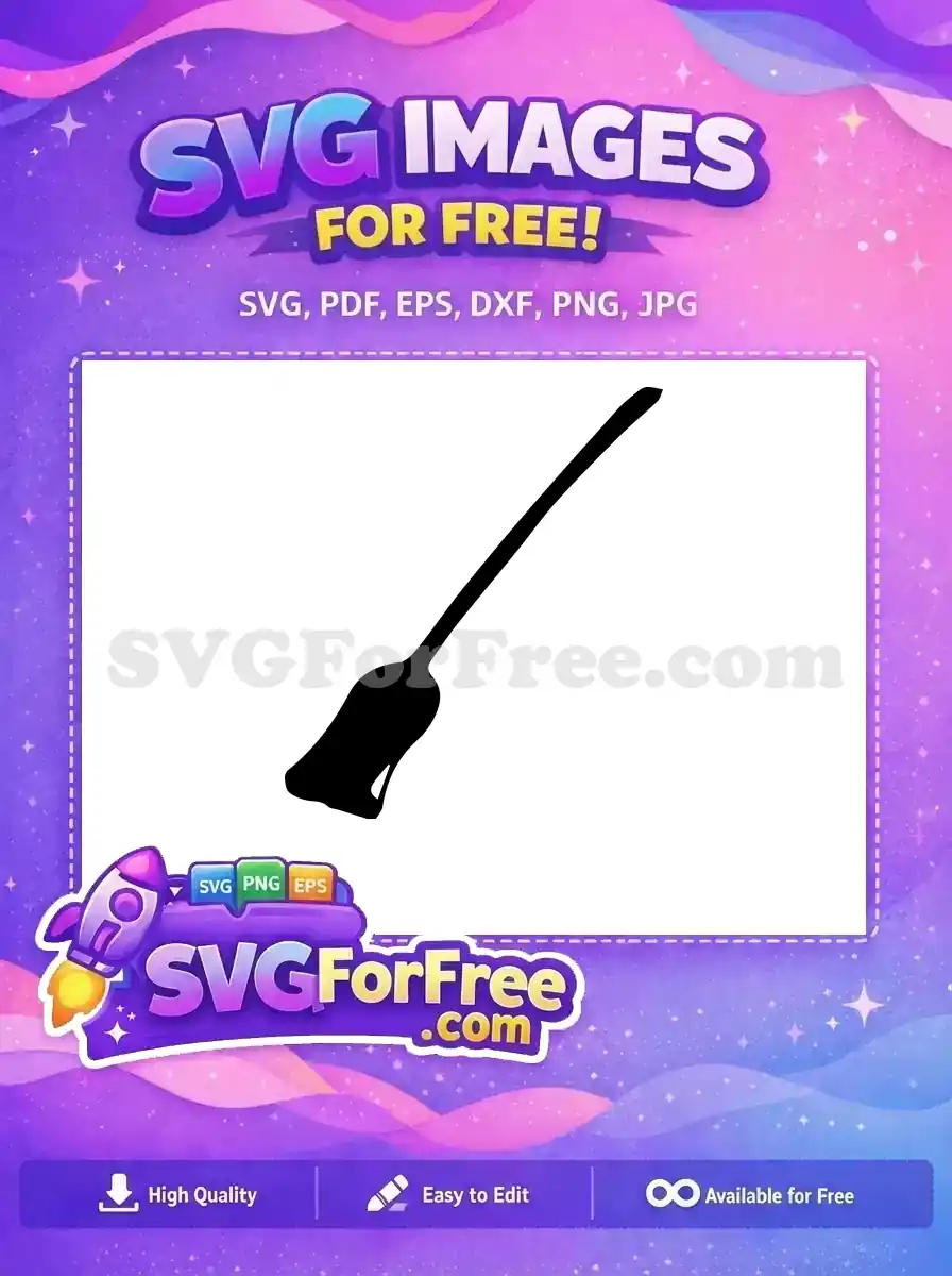Free Nimbus Broom Free Quidditch Equipment Harry Potter Free SVG