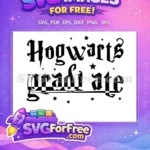 Free Hogwarts Graduate Free Stars Harry Potter Free SVG 2 - Instant Download