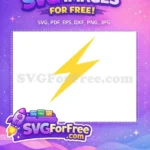 Free Yellow Lightning Bolt Free Harry Potter Movie Free SVG 1 - Instant Download