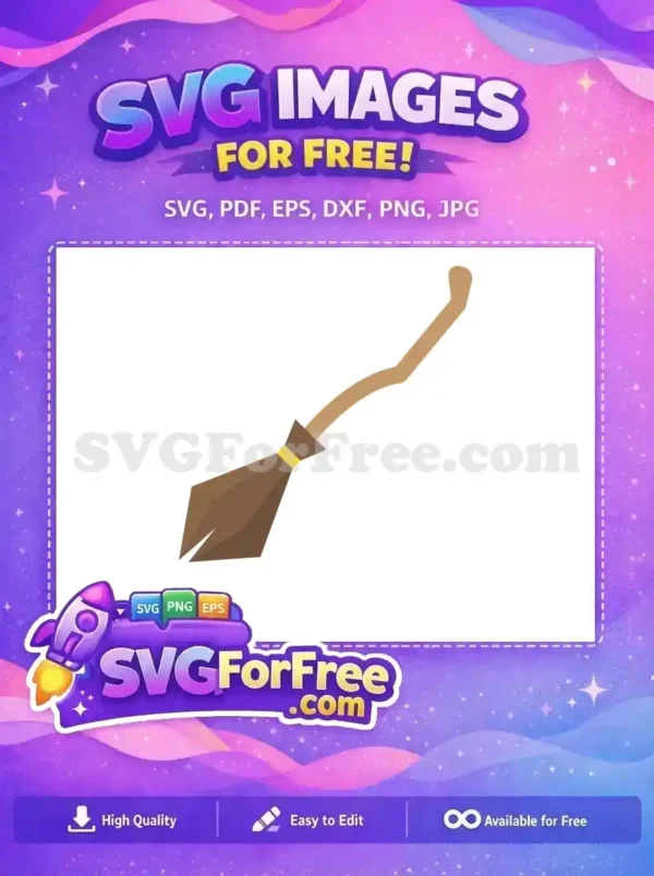 Free Broomstick Quidditch Free Flying Harry Potter Free SVG 1