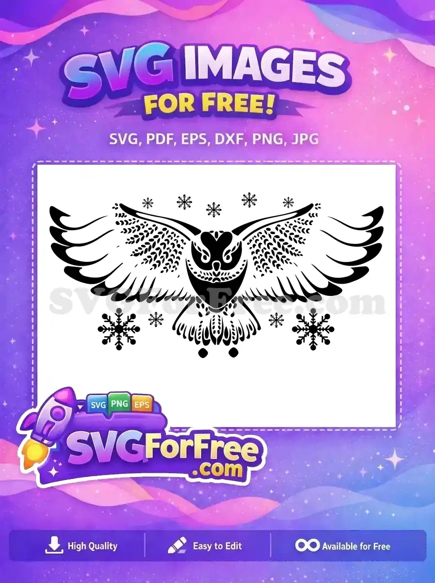 Free Snowy Owl Free Hedwig Harry Potter Free SVG