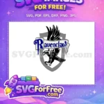 Free Ravenclaw Crest Free Eagle Silhouette Harry Potter Free SVG 1 - Instant Download