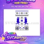Free Ravenclaw Eagle Crest Free Ugly Pattern Harry Potter Free SVG - Instant Download