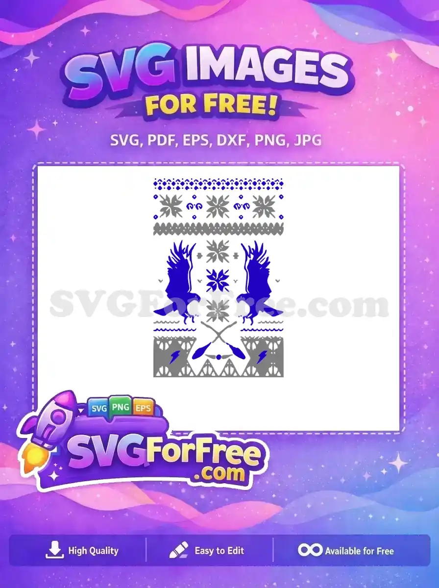 Free Ravenclaw Eagle Crest Free Ugly Pattern Harry Potter Free SVG