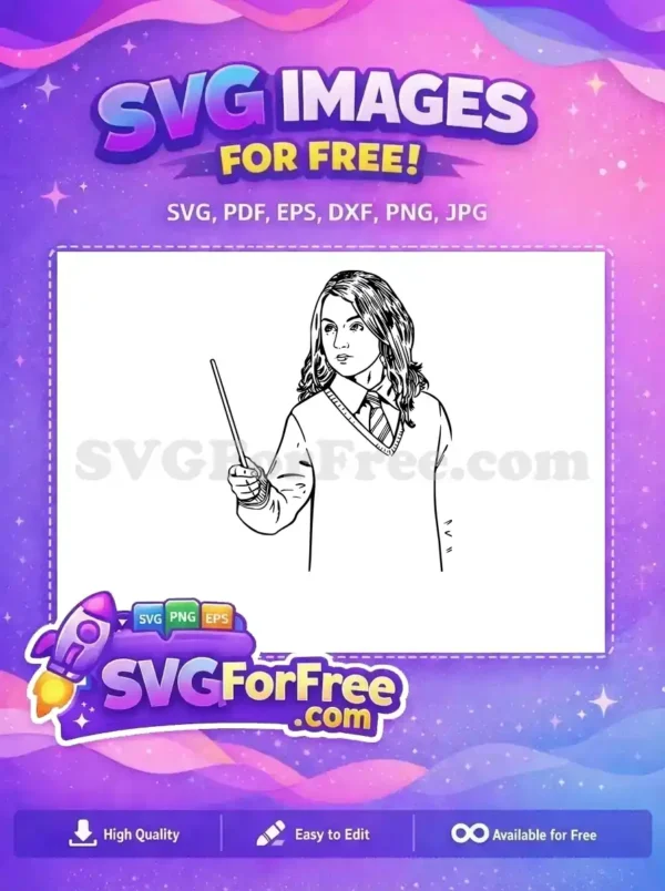 Free Harry Potter Glasses Free Lightning Bolt Scar Movie Free SVG 1