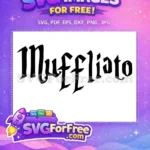 Free Muffliato Spell Free Harry Potter Movie Free SVG 1 - Instant Download