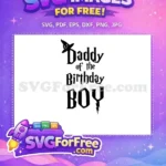 Free Wizard Hat Free Daddy Birthday Harry Potter Free SVG 1 - Instant Download