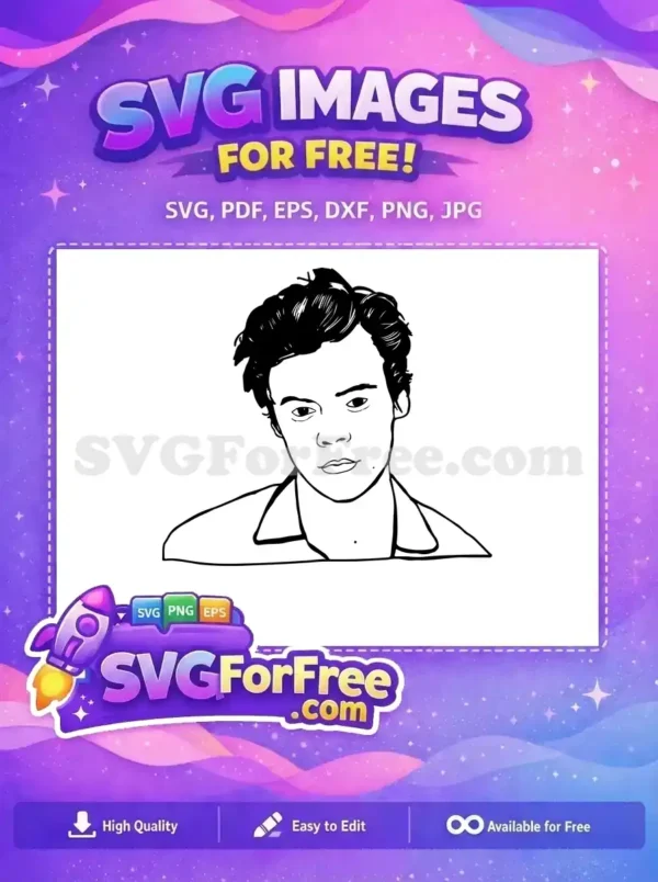 Free Harry Potter Glasses Free Scar Detail Movie Free SVG 20