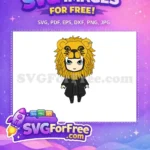 Free Lion Hat Free Blue Eyes Harry Potter Free SVG - Instant Download