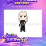 Free Platinum Hair Free Snake Cane Harry Potter Free SVG - Instant Download