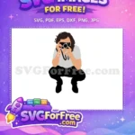 Free Young Sirius Free Camera Gray Shirt Harry Potter Free SVG - Instant Download