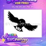 Free Flying Owl Letter Free Hogwarts Harry Potter Free SVG - Instant Download