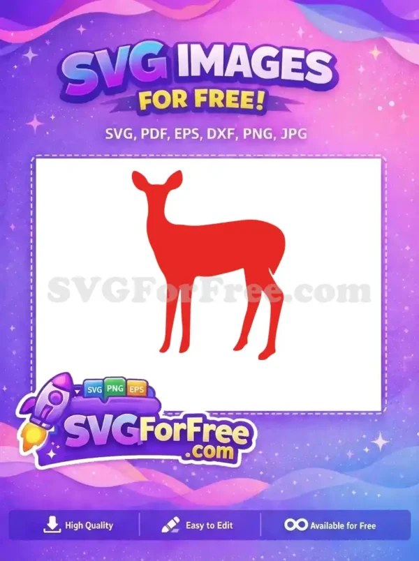 Free Red Doe Free Patronus Harry Potter Free SVG Free Red Doe Free Patronus Harry Potter Free SVG