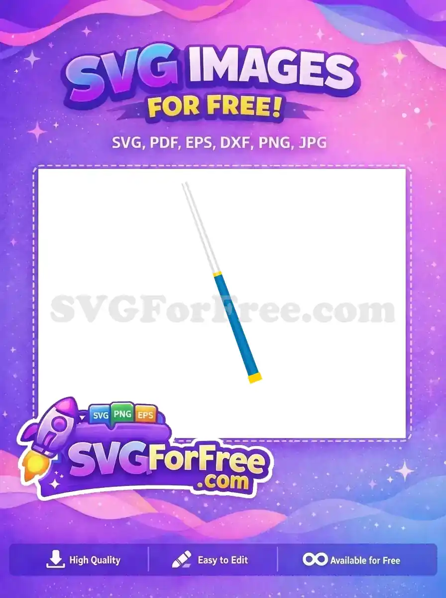 Free Wand Free Blue Grip Harry Potter Free SVG