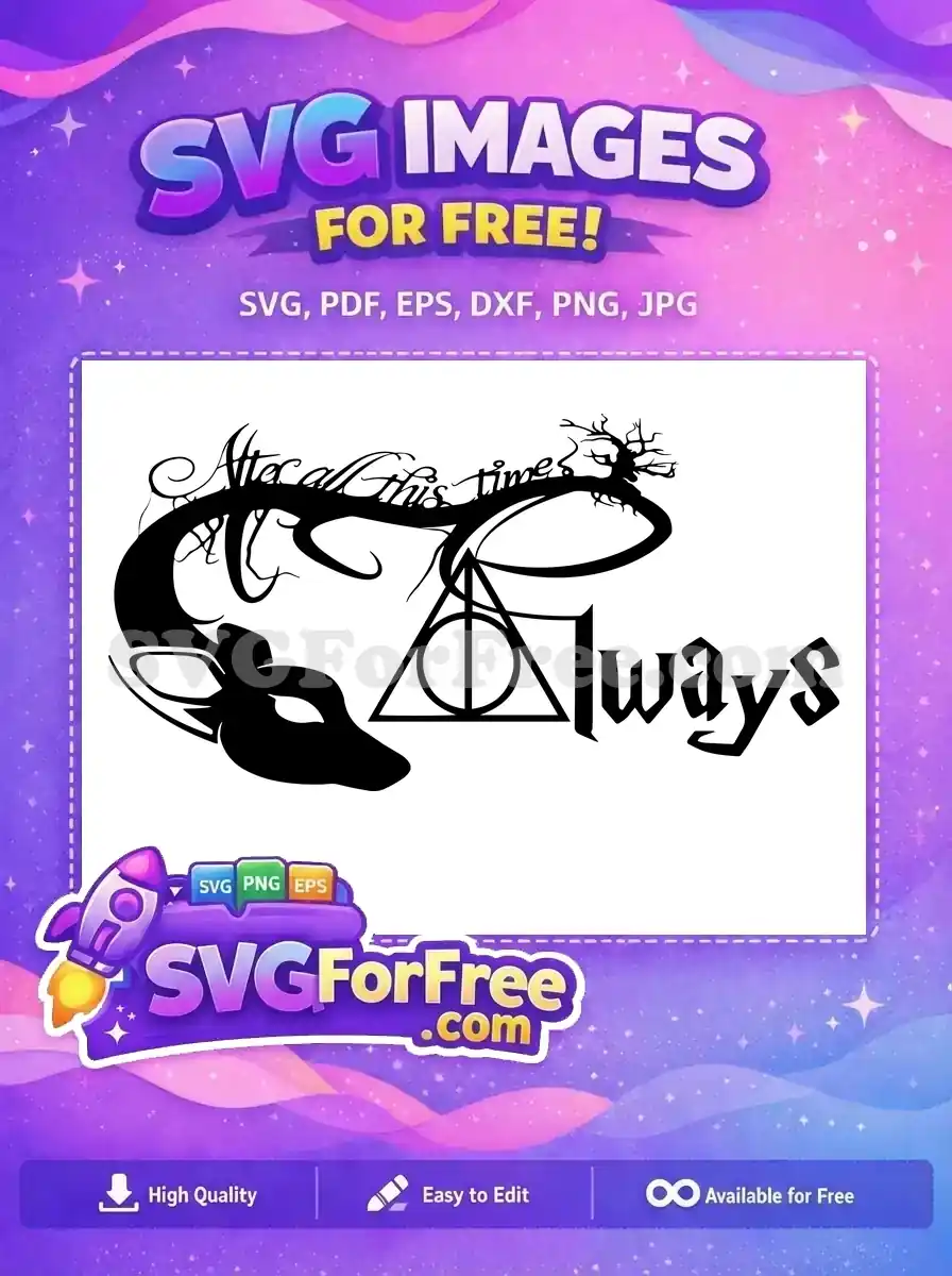 Free Harry Potter Glasses Free Lightning Scar Harry Potter Free SVG 12
