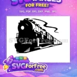 Free Hogwarts Express Train Free Steam Train Harry Potter Free SVG - Instant Download