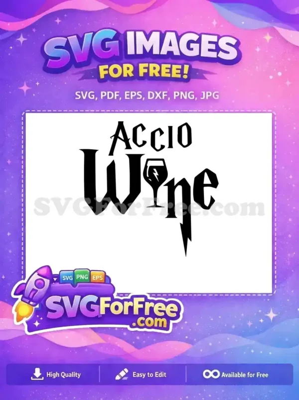 Free Accio Wine Glass Free Lightning Bolt Harry Potter Free SVG Free Accio Wine Glass Free Lightning Bolt Harry Potter Free SVG