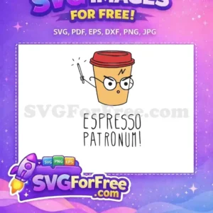 Free Angry Wizard Coffee Free Red Lid Harry Potter Free SVG 2