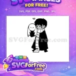 Free Harry Potter Scar Free Glasses Harry Potter Free SVG 4 - Instant Download