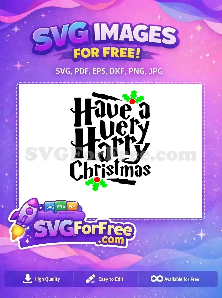 Free Holly Berries Free Festive Design Harry Potter Free SVG