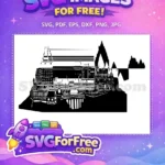 Free Harry Potter Glasses Free Scar Detail Harry Potter Free SVG 17 - Instant Download
