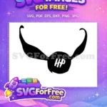 Free Golden Snitch Wings Free Harry Potter Black Silhouette Free SVG - Instant Download