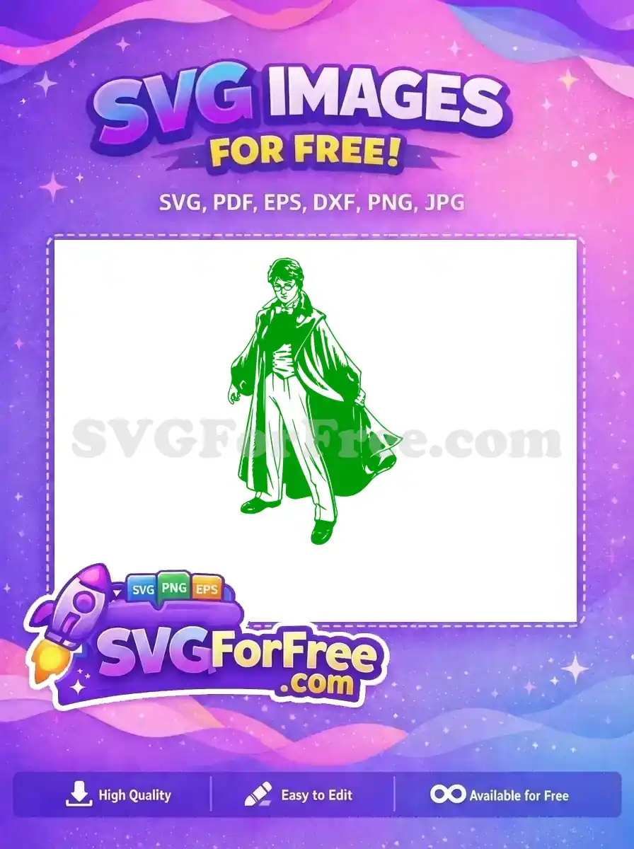 Free Green Wizard Free Bow Tie Harry Potter Free SVG