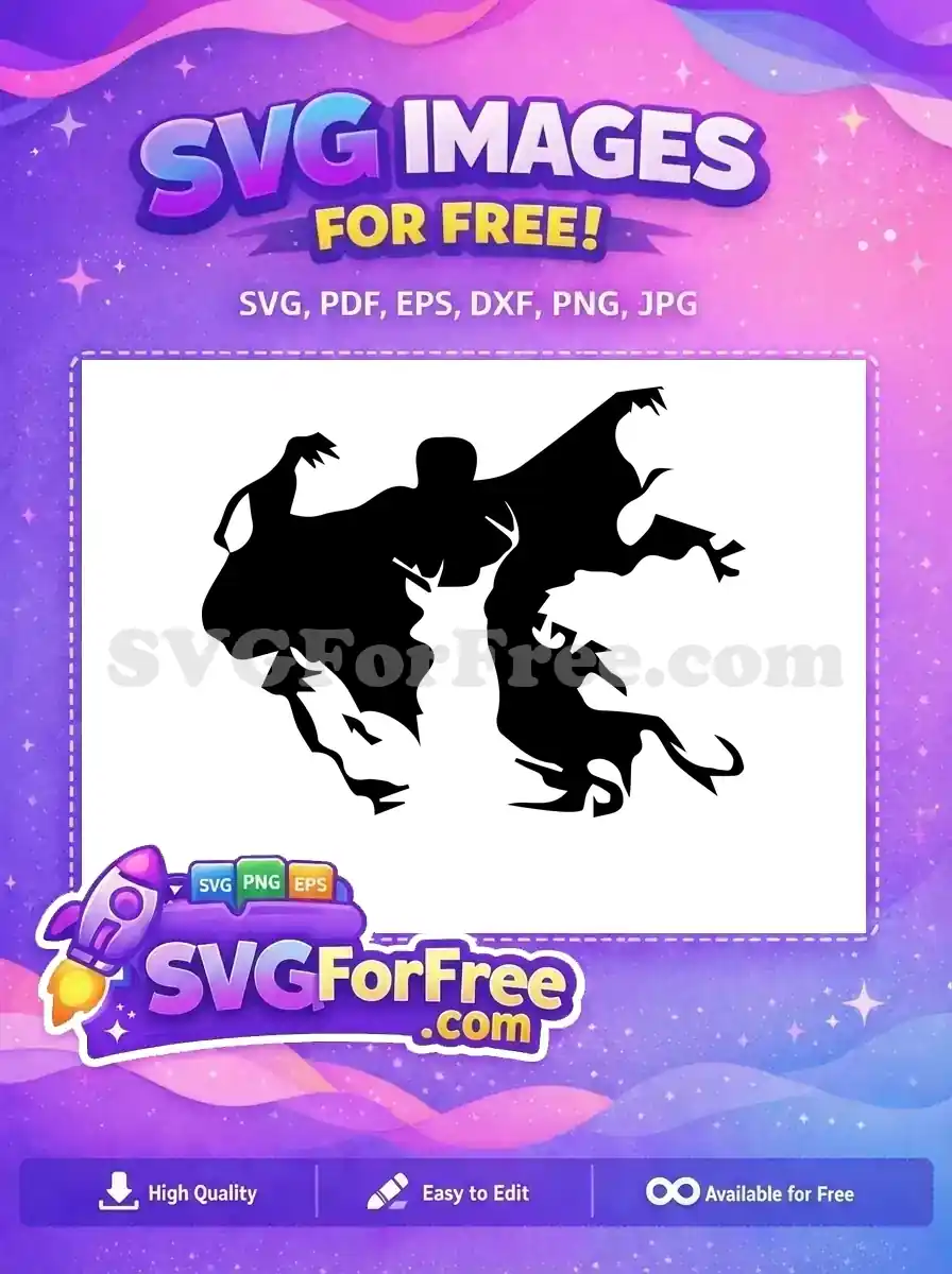 Free Dementor Silhouette Free Patronus Deer Harry Potter Free SVG 2