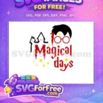 Free Hogwarts Castle Free Red Glasses Harry Potter Free SVG - Instant Download