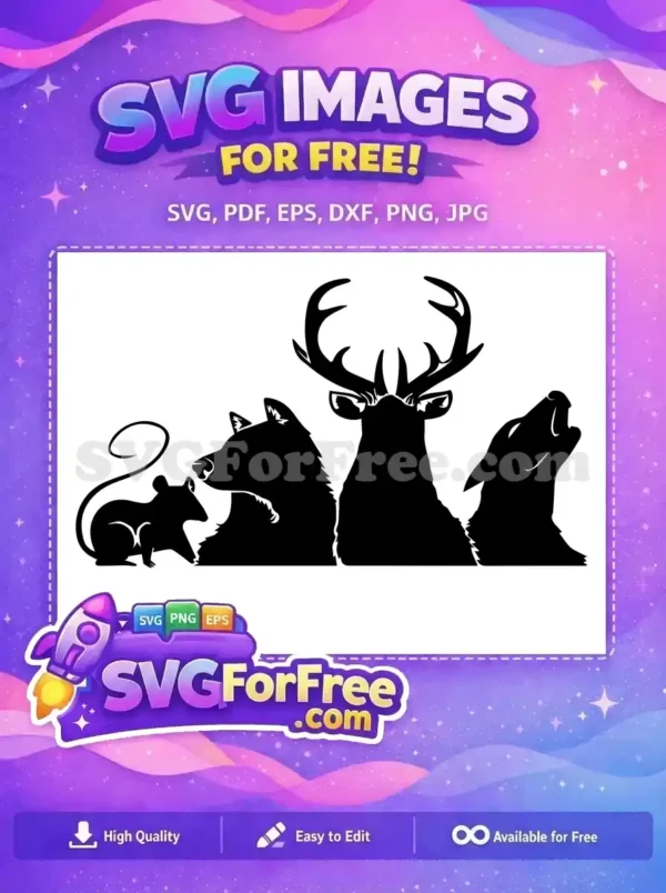 Free Rat Wolf Stag Howling Free Harry Potter Free SVG Free Rat Wolf Stag Howling Free Harry Potter Free SVG