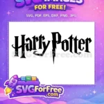Free Black Font Free Lightning Harry Potter Free SVG 1 - Instant Download