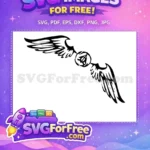 Free Golden Snitch Detail Free Winged Ball Harry Potter Free SVG - Instant Download
