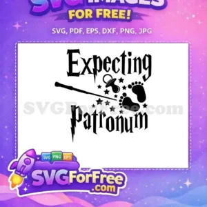 Free Baby Feet Free Pacifier Expecting Patronum Free SVG 1