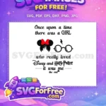 Free Minnie Red Bow Free Harry Potter Glasses Movie Free SVG - Instant Download