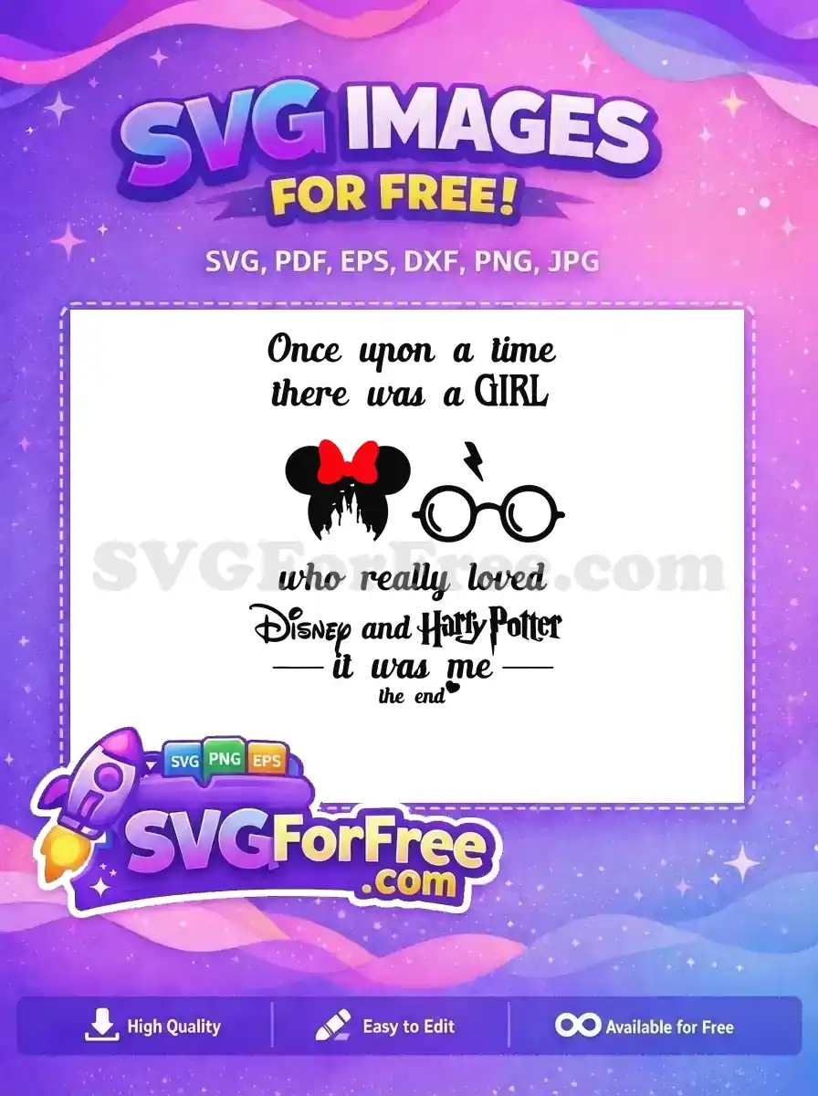 Free Minnie Red Bow Free Harry Potter Glasses Movie Free SVG
