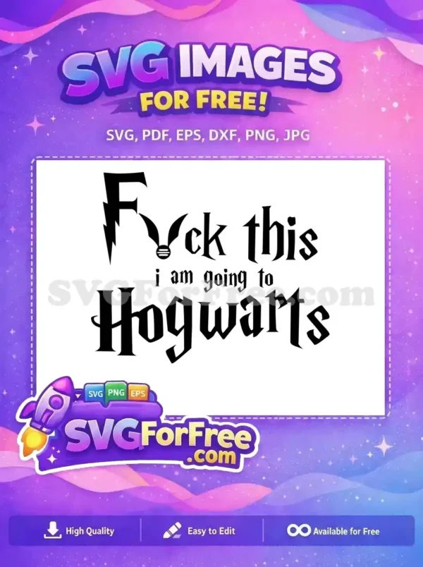 Free Lightning Scar Free Golden Snitch Harry Potter Free SVG 1