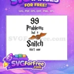 Free Golden Snitch Free Winged Ball Harry Potter Free SVG 1 - Instant Download
