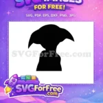 Free Dobby Silhouette Free House Elf Harry Potter Free SVG 2 - Instant Download